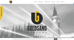 Desktop Screenshot of goldsanddigital.com